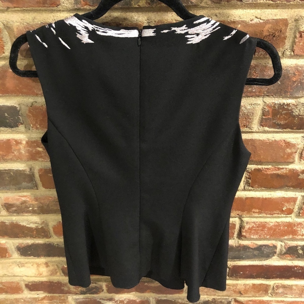 NWT Anne Klein Sleeveless Sequin Blouse - Sz 6 - Picture 5 of 13